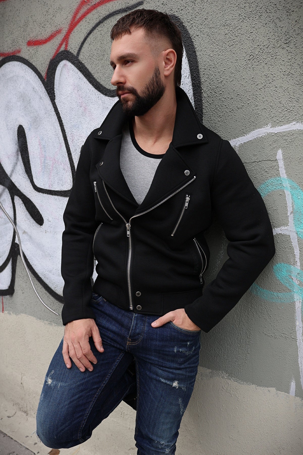 Rough & Ready Biker Jacket