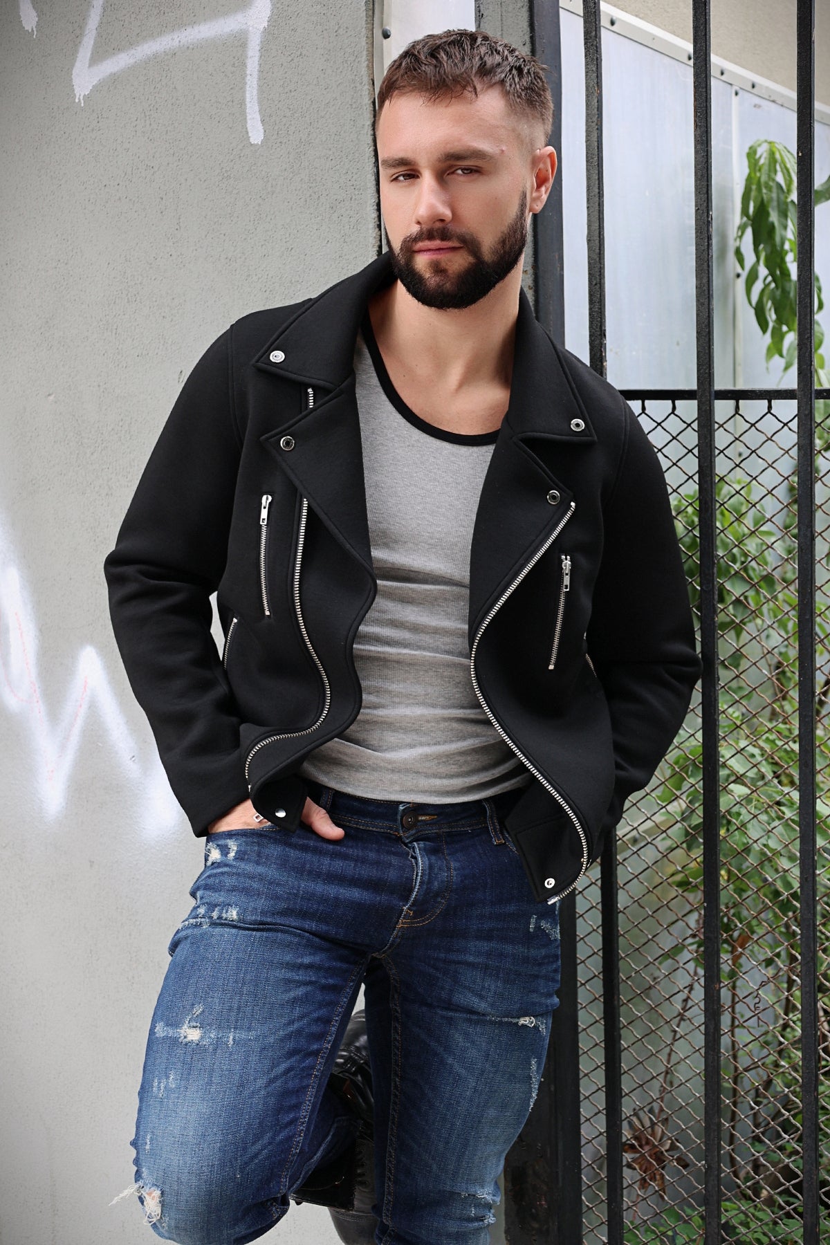 Rough & Ready Biker Jacket