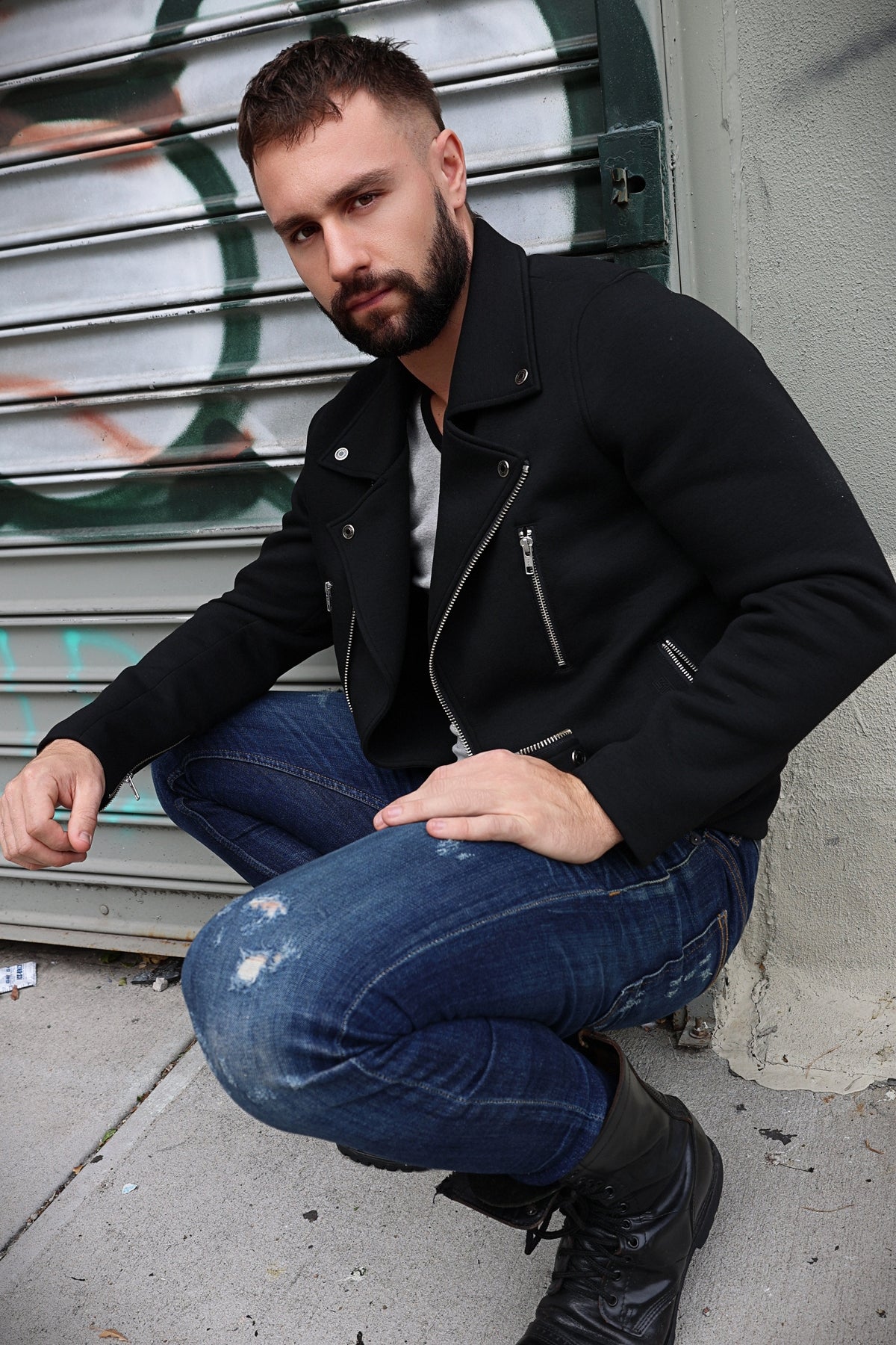 Rough & Ready Biker Jacket