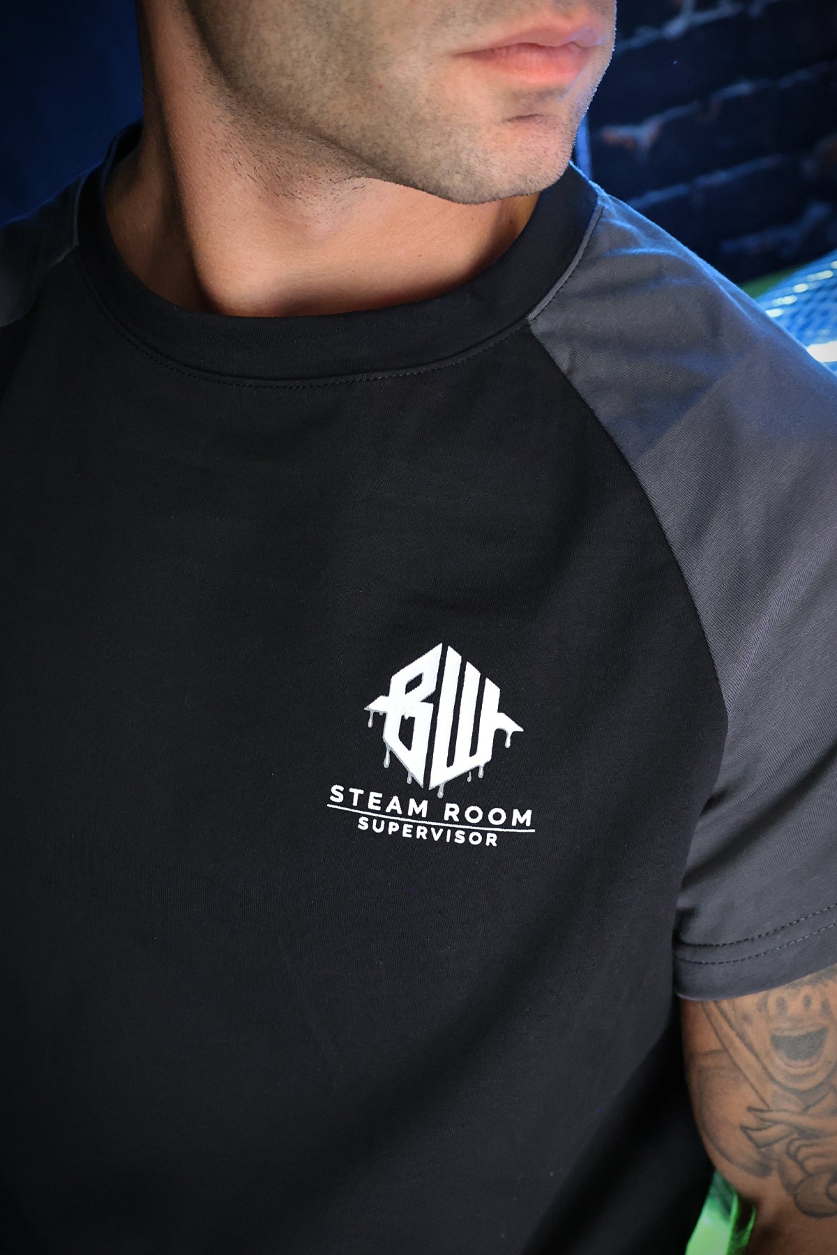 Sweat and Sin Raglan Tee