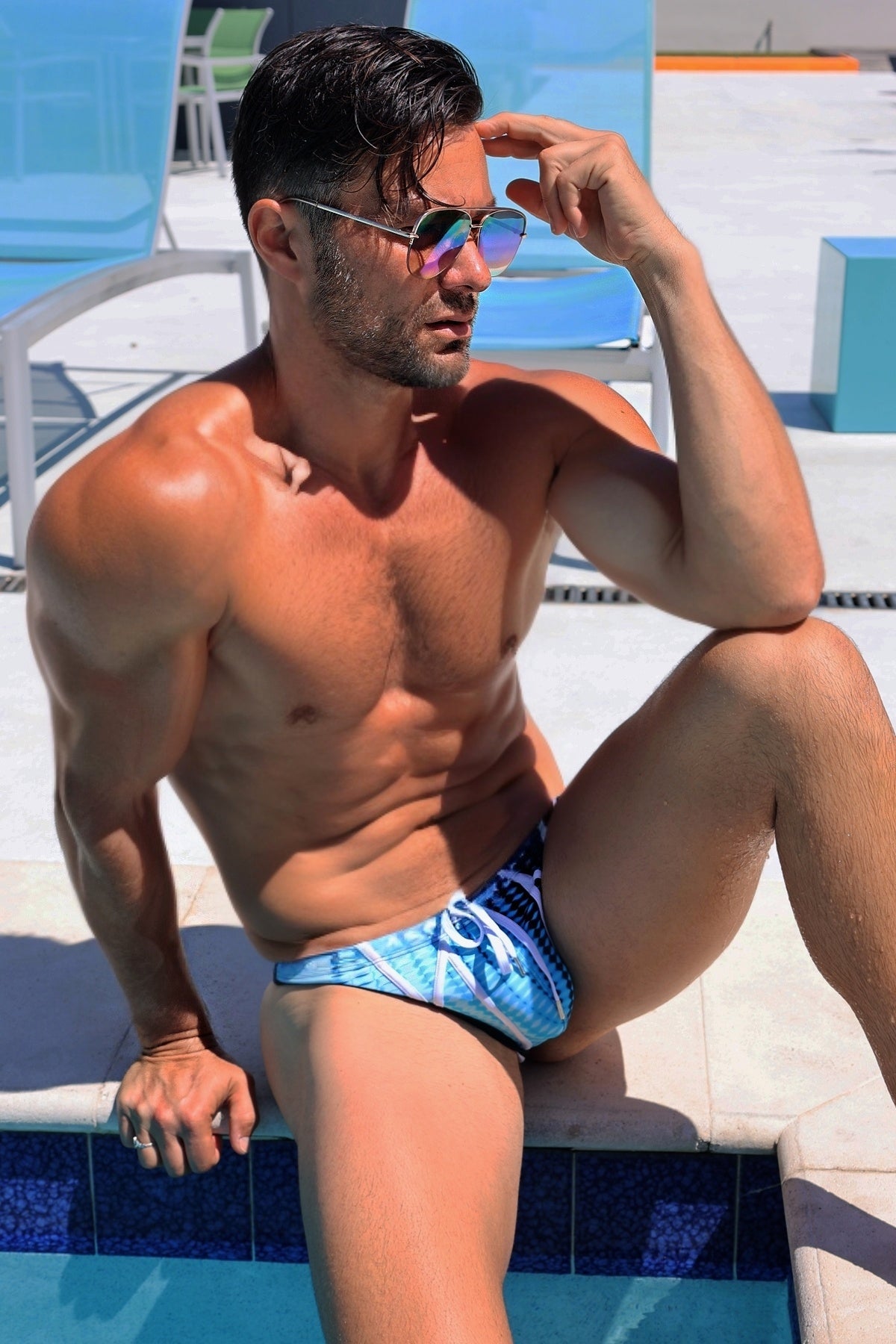 Daytripper Swim Thong - Trippin Balls - Breedwell