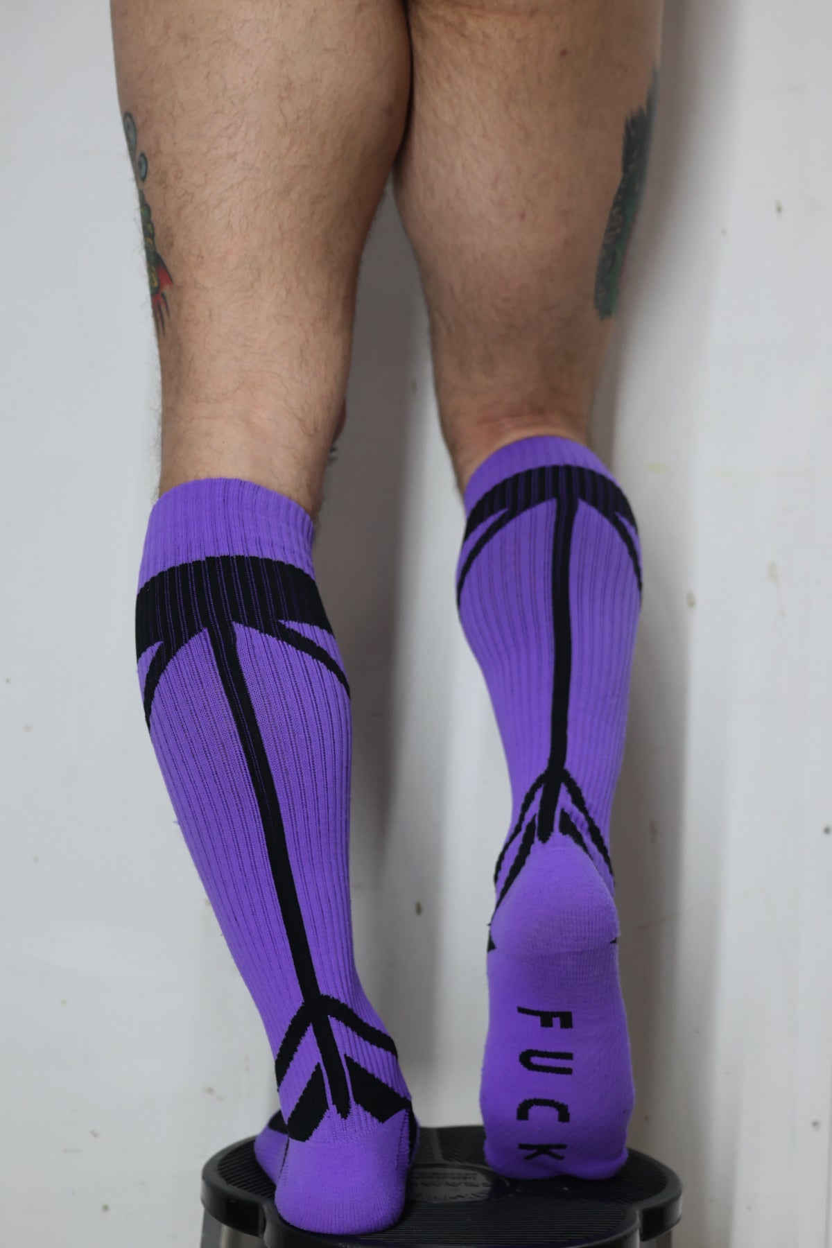Hook Up Socks - Purple - Breedwell