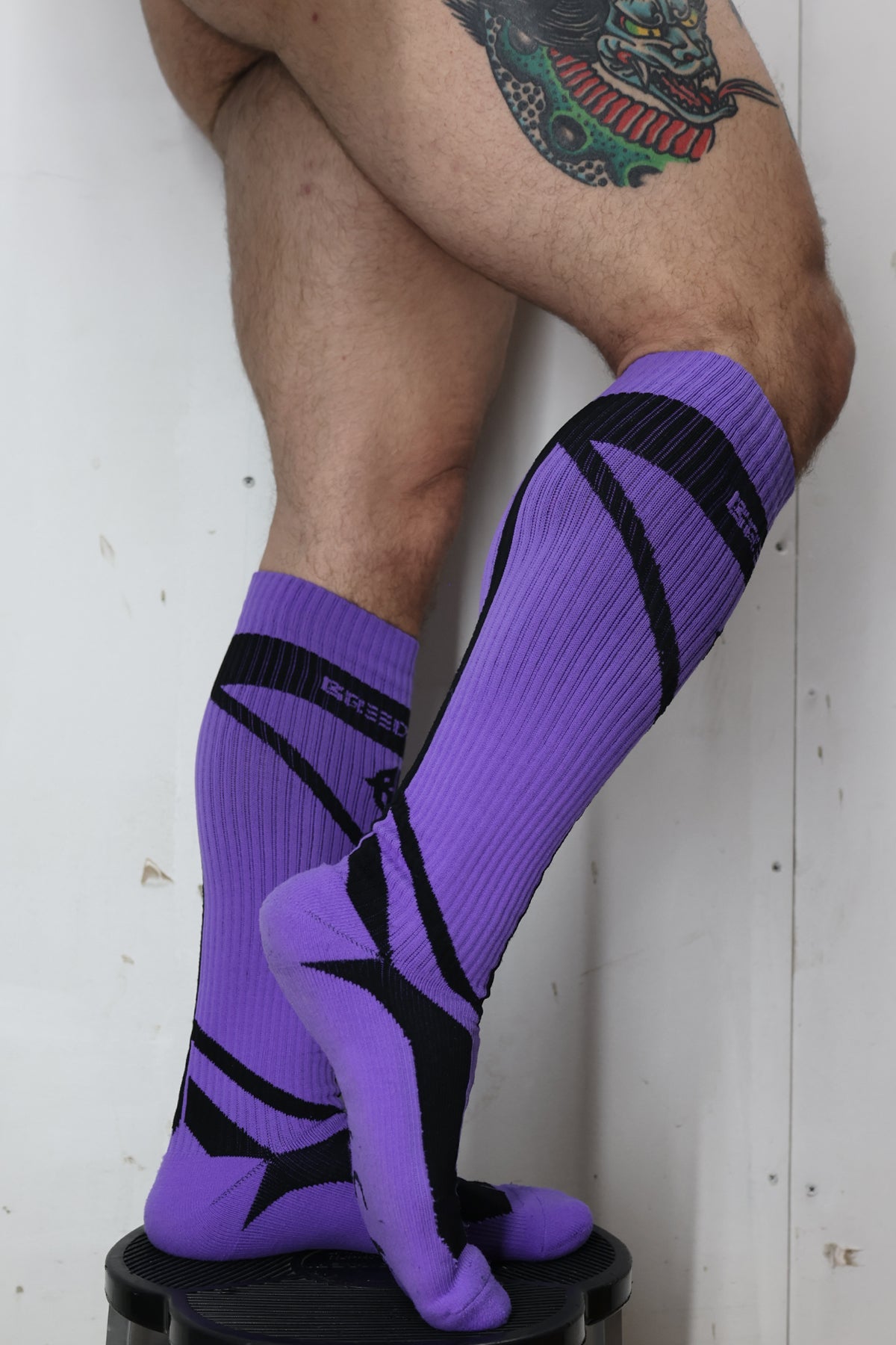 Hook Up Socks - Purple - Breedwell