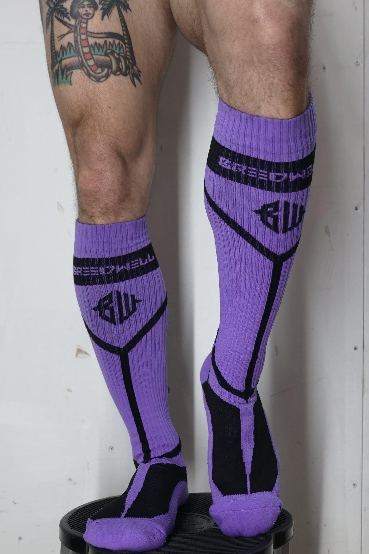 Hook Up Socks - Purple - Breedwell
