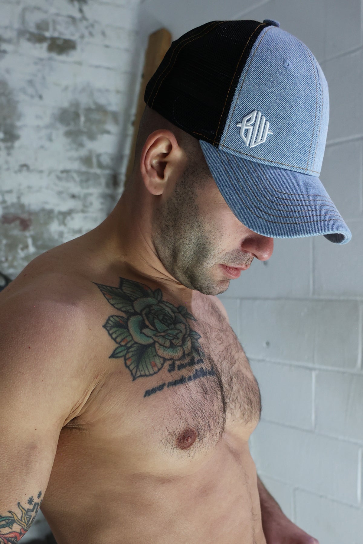 Loaded Denim Trucker Hat - Breedwell