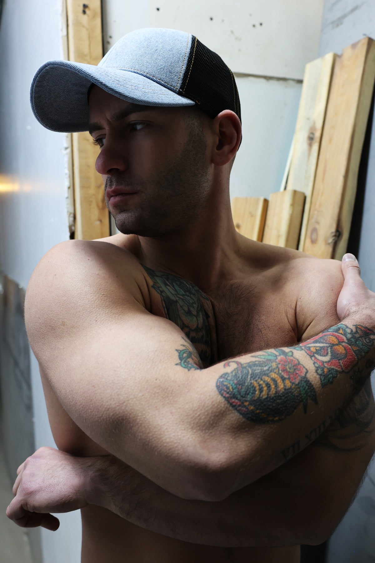 Loaded Denim Trucker Hat - Breedwell