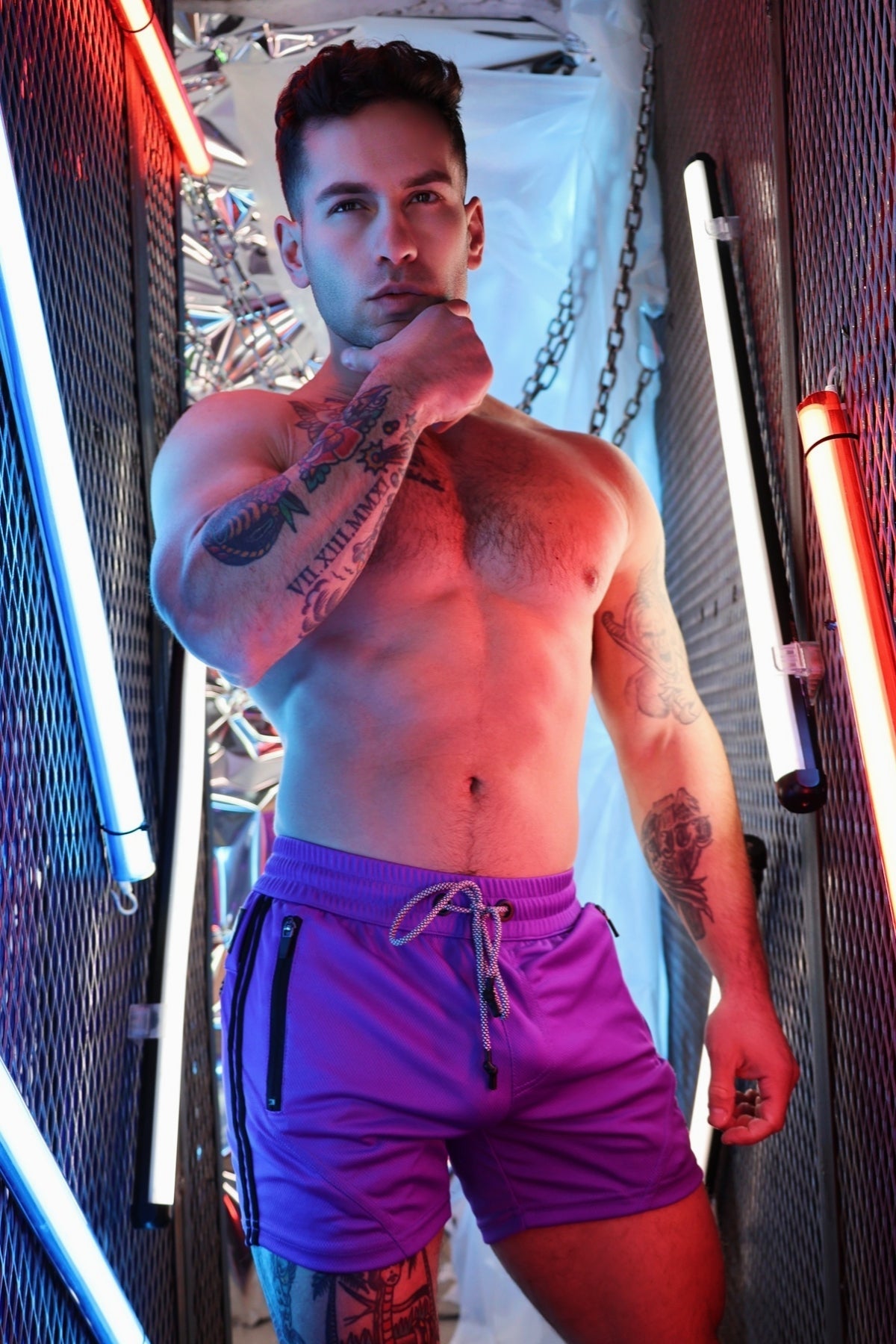 Purpleicious Trade Trainer Shorts - Breedwell