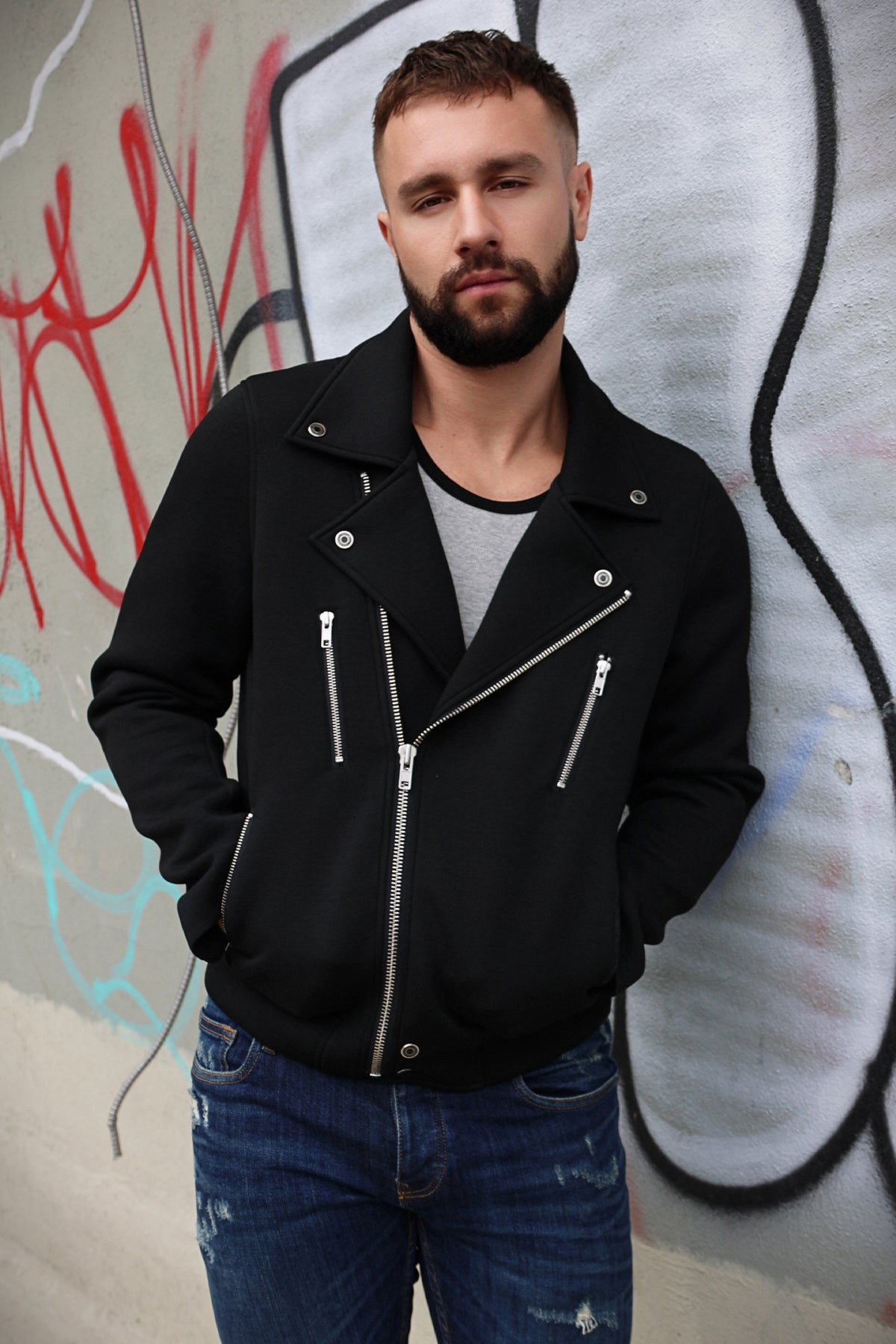 Rough & Ready Biker Jacket