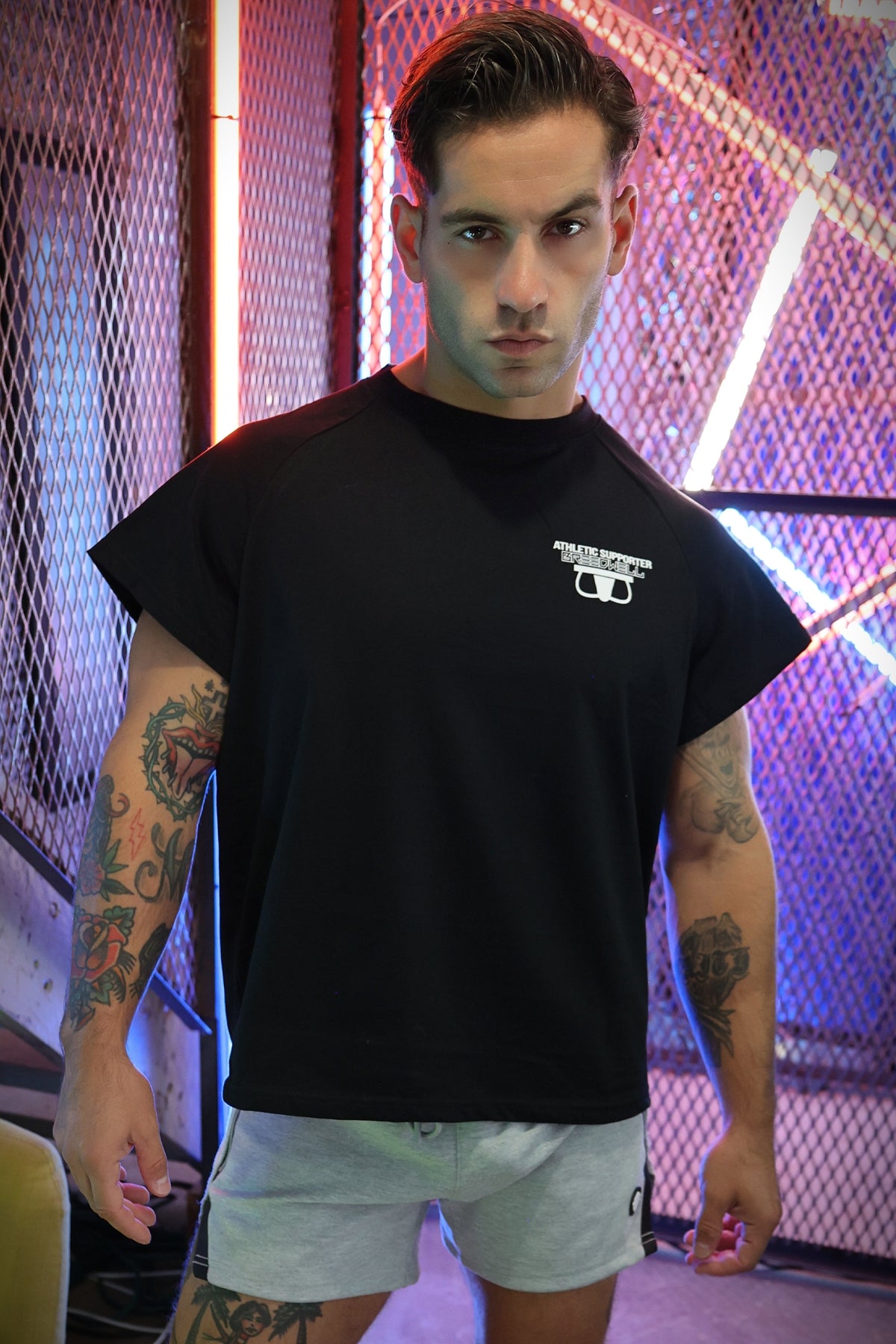 Sweat and Sin Raglan Tee