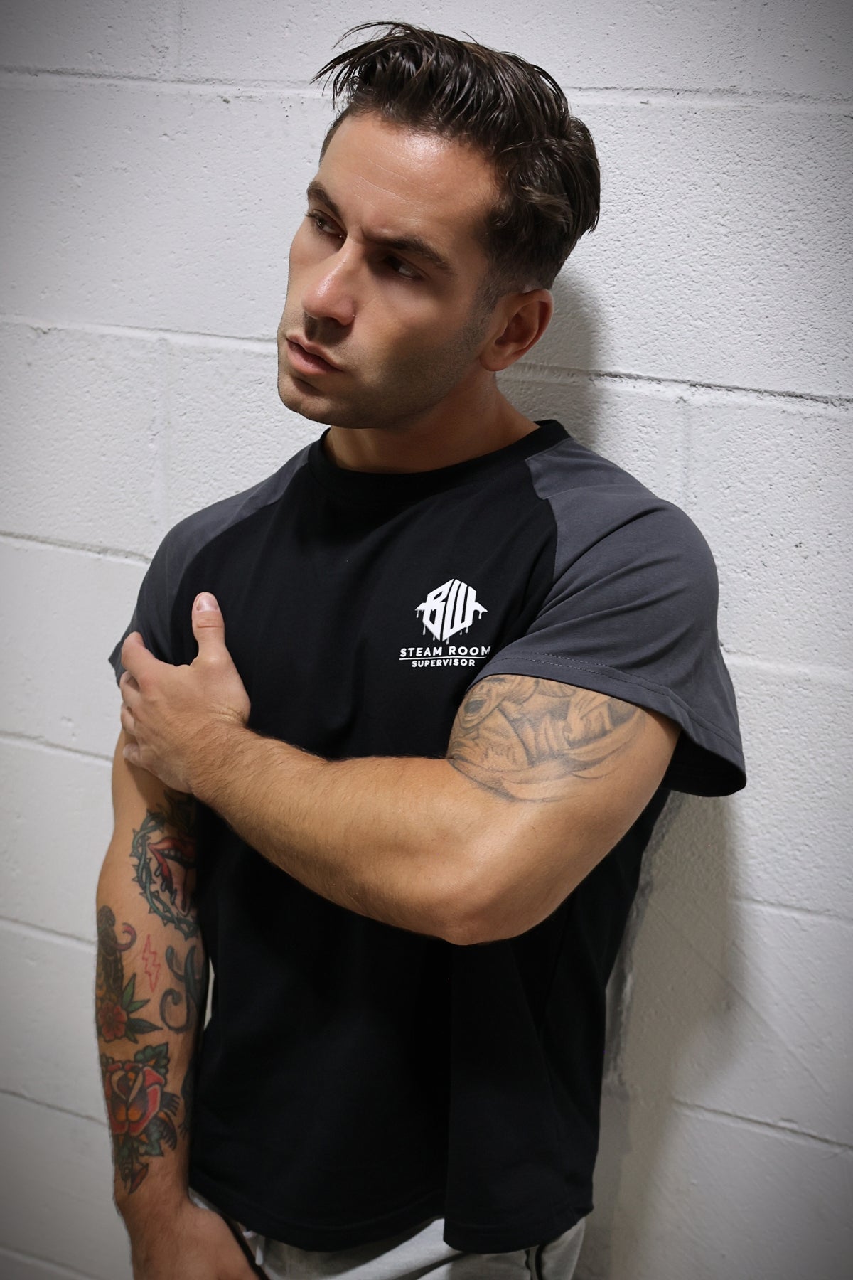 Sweat and Sin Raglan Tee