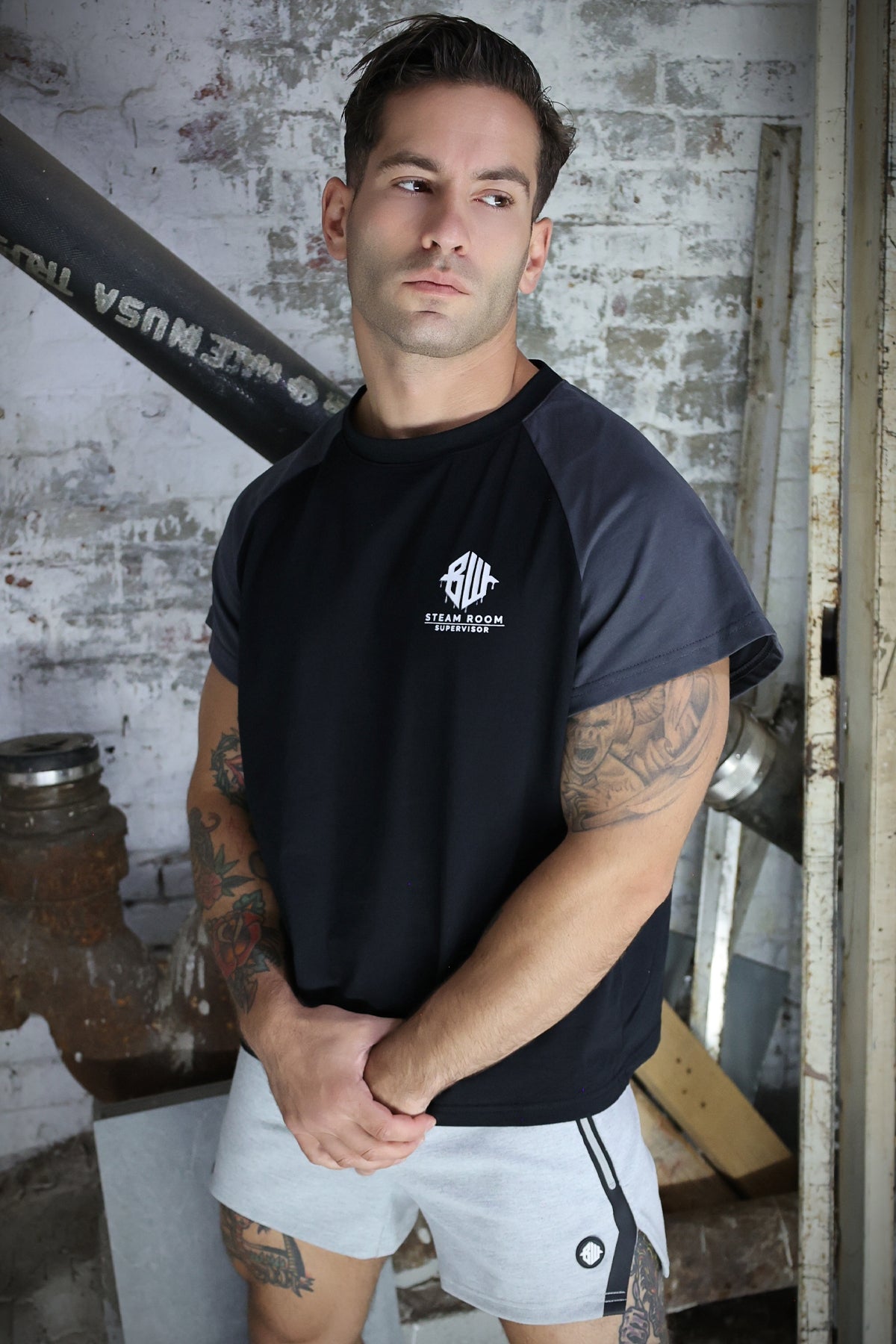 Sweat and Sin Raglan Tee
