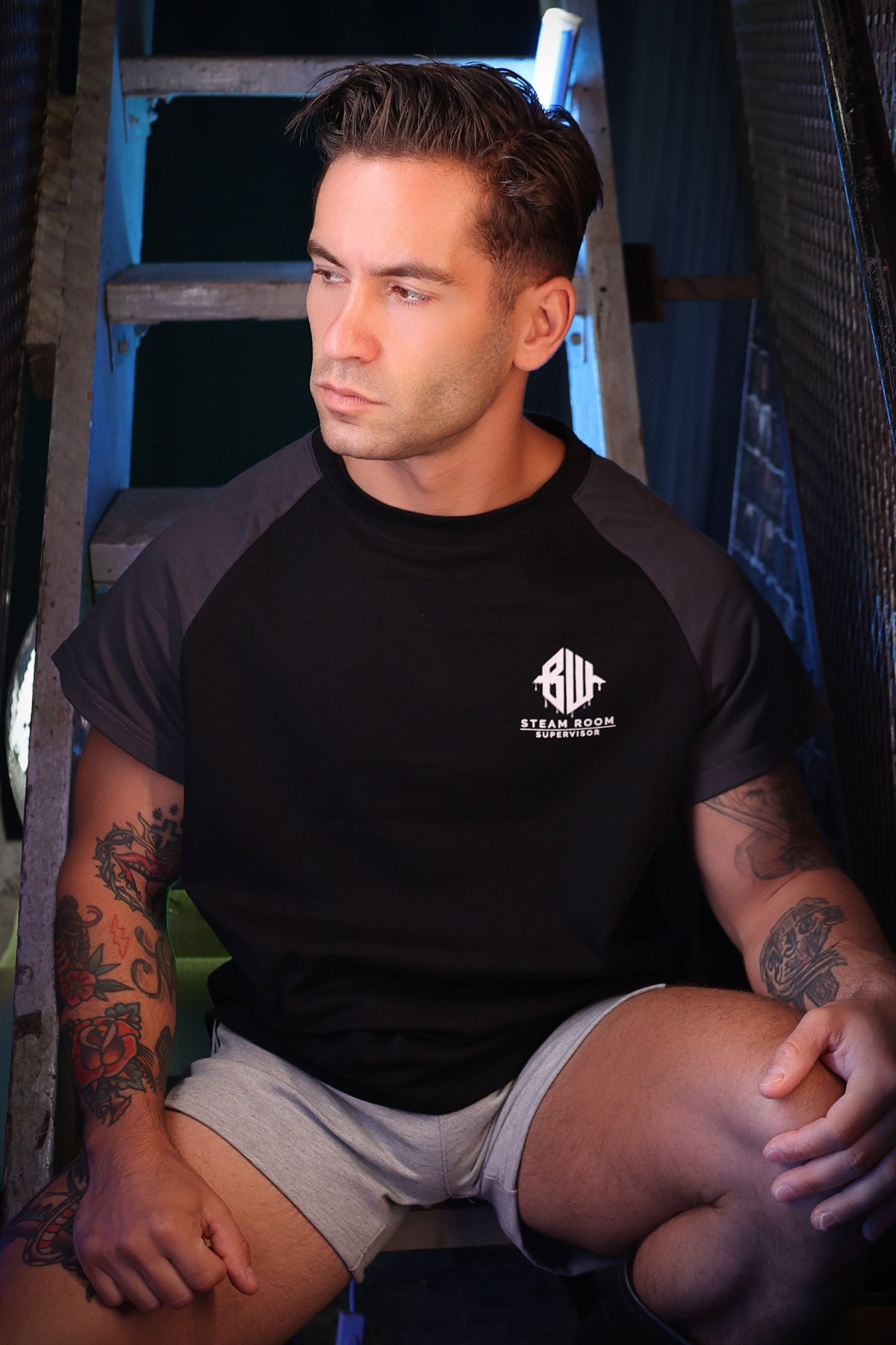 Sweat and Sin Raglan Tee