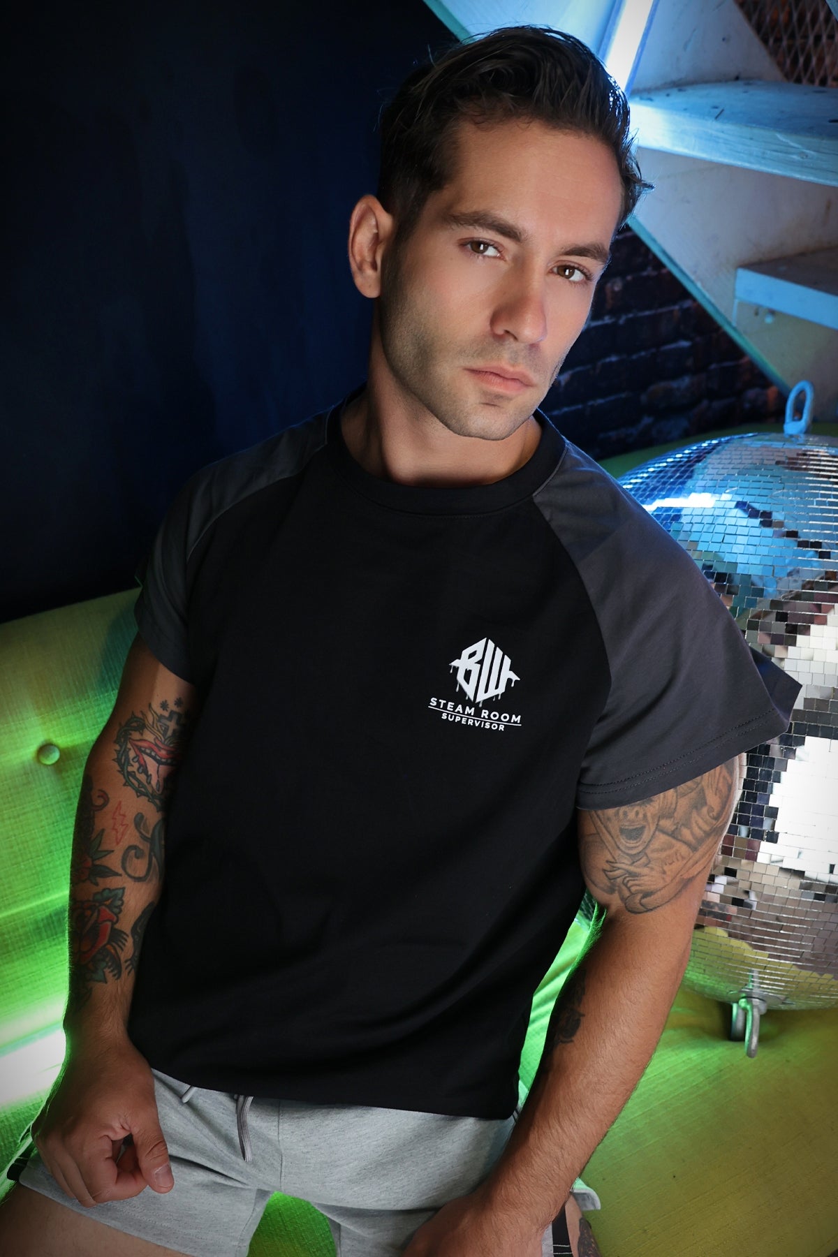 Sweat and Sin Raglan Tee