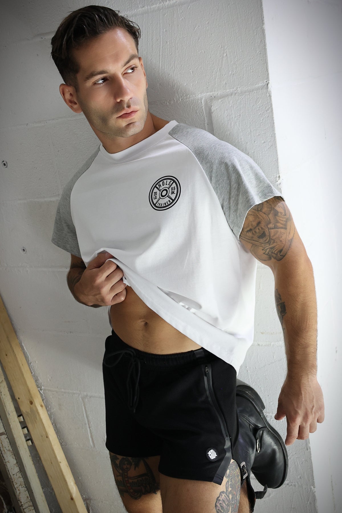 Sweat and Sin Raglan Tee