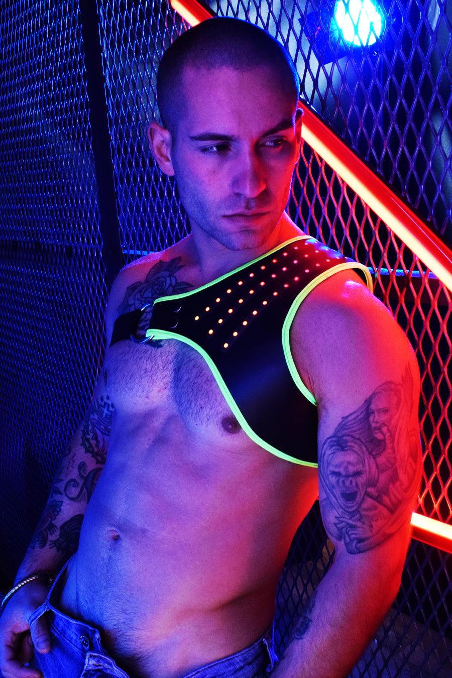 Synergy Harness - Neon Green