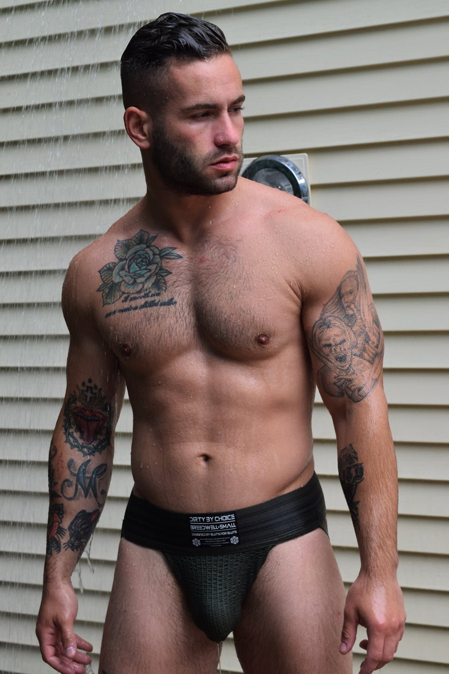 Cumdump Jock - Army Green - Breedwell