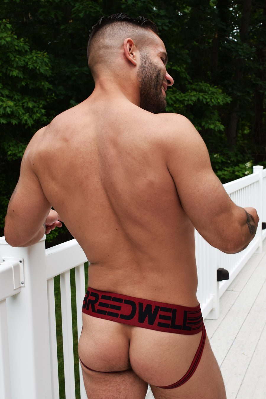 Cumdump Jock - Red - Breedwell