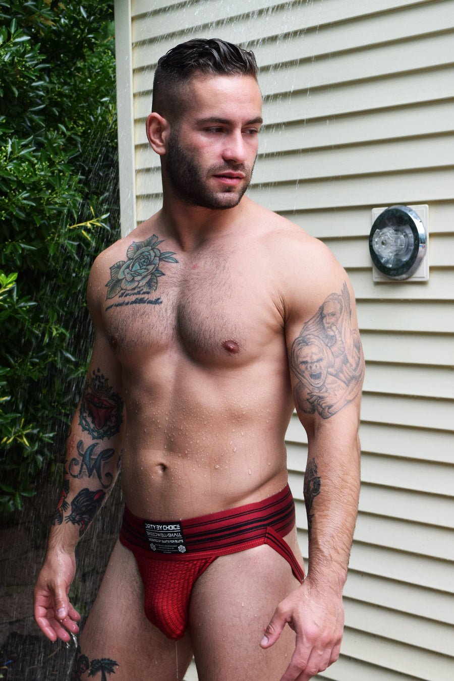 Cumdump Jock - Red - Breedwell