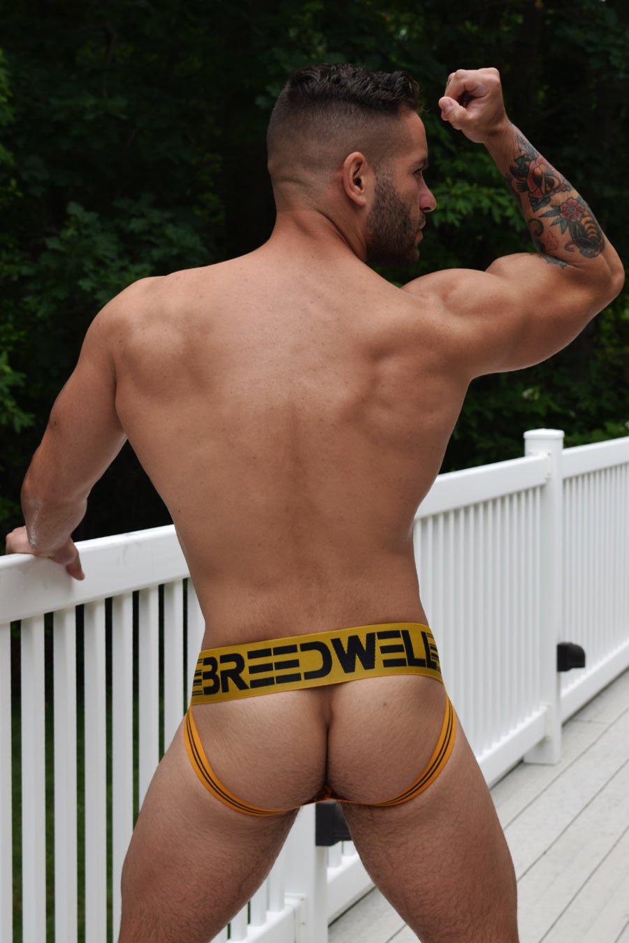 Cumdump Jock - Yellow - Breedwell