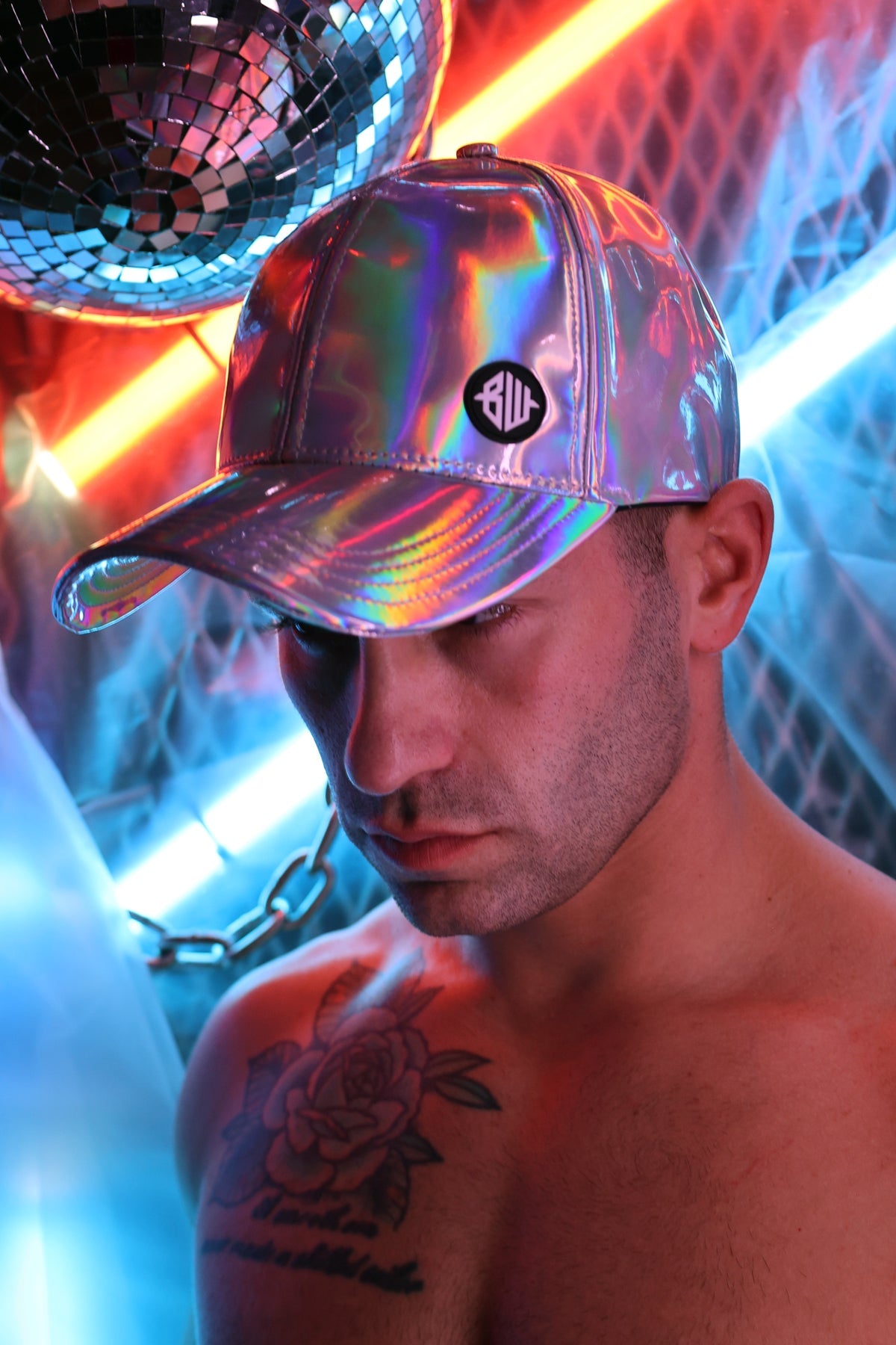 Cyber Holo Hat - Silver - Breedwell