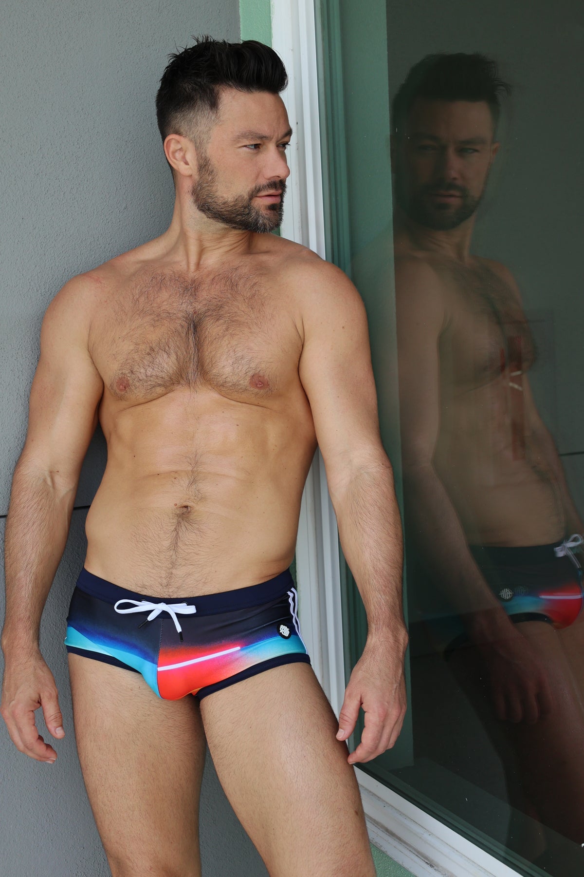 Daddy's Swim Brief - Sunset Nights - Breedwell