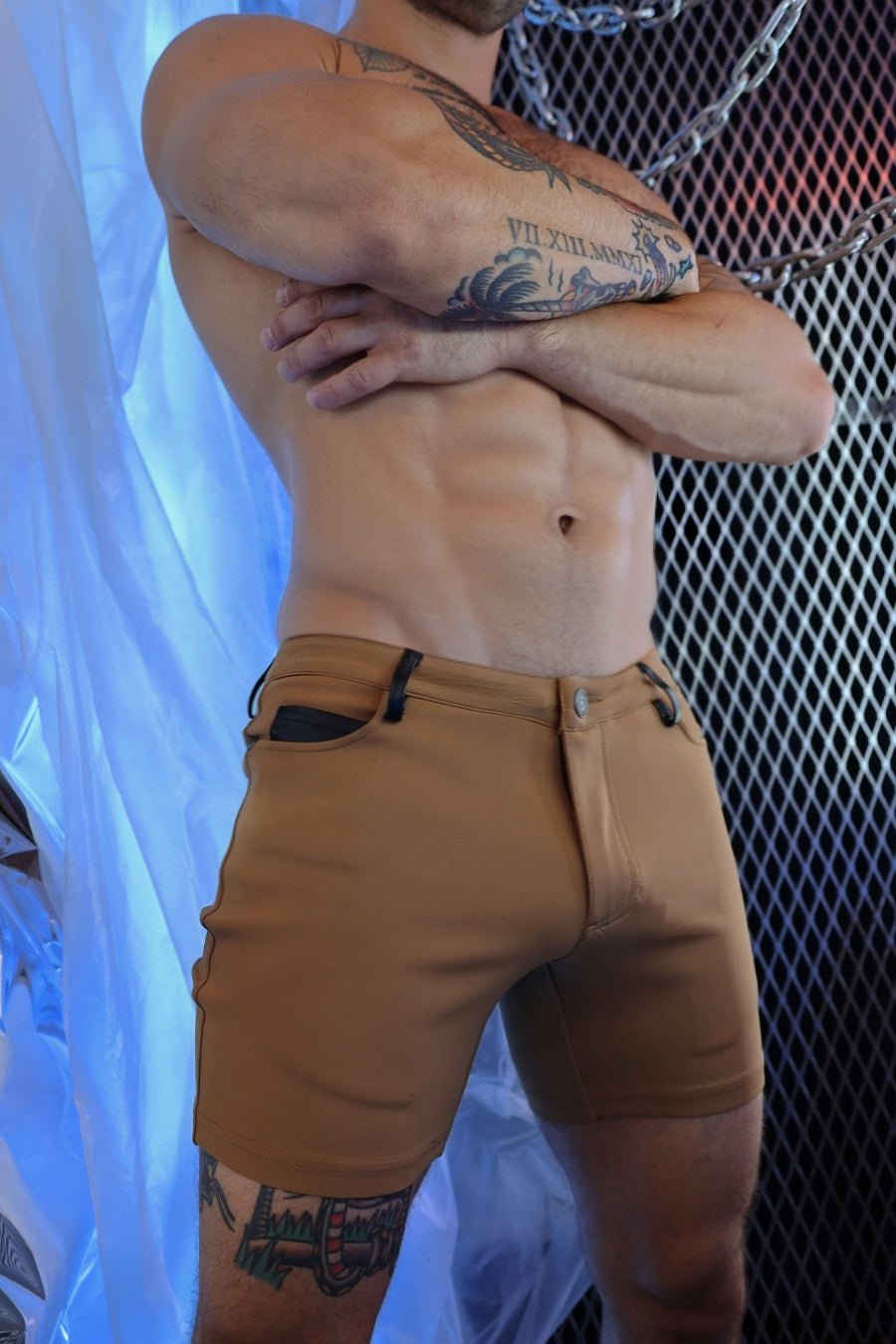 Down Low Shorts - Dark Khaki - Breedwell
