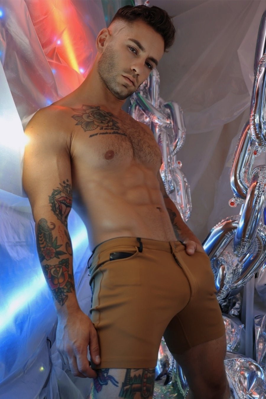 Down Low Shorts - Dark Khaki - Breedwell