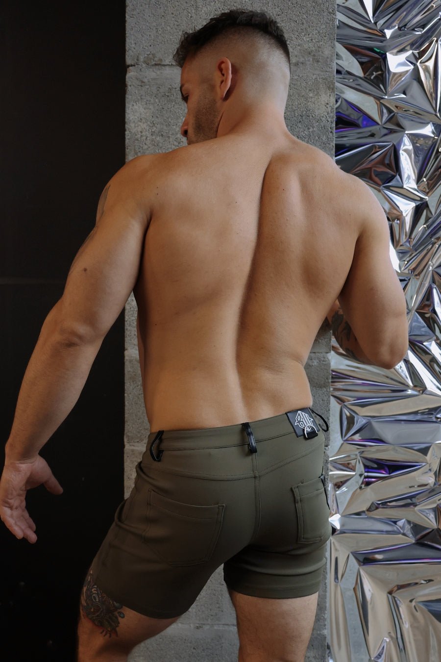 Down Low Shorts - Olive Green - Breedwell