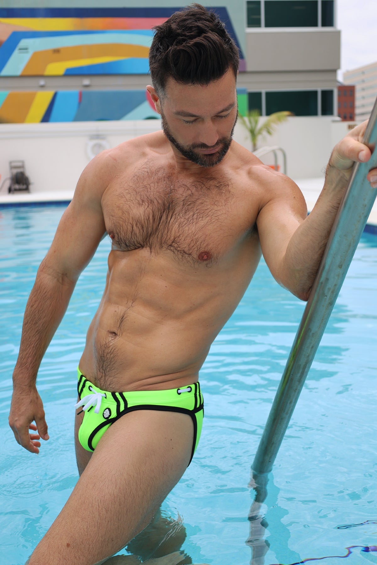 Expose Swim Brief - Neon Green - Breedwell