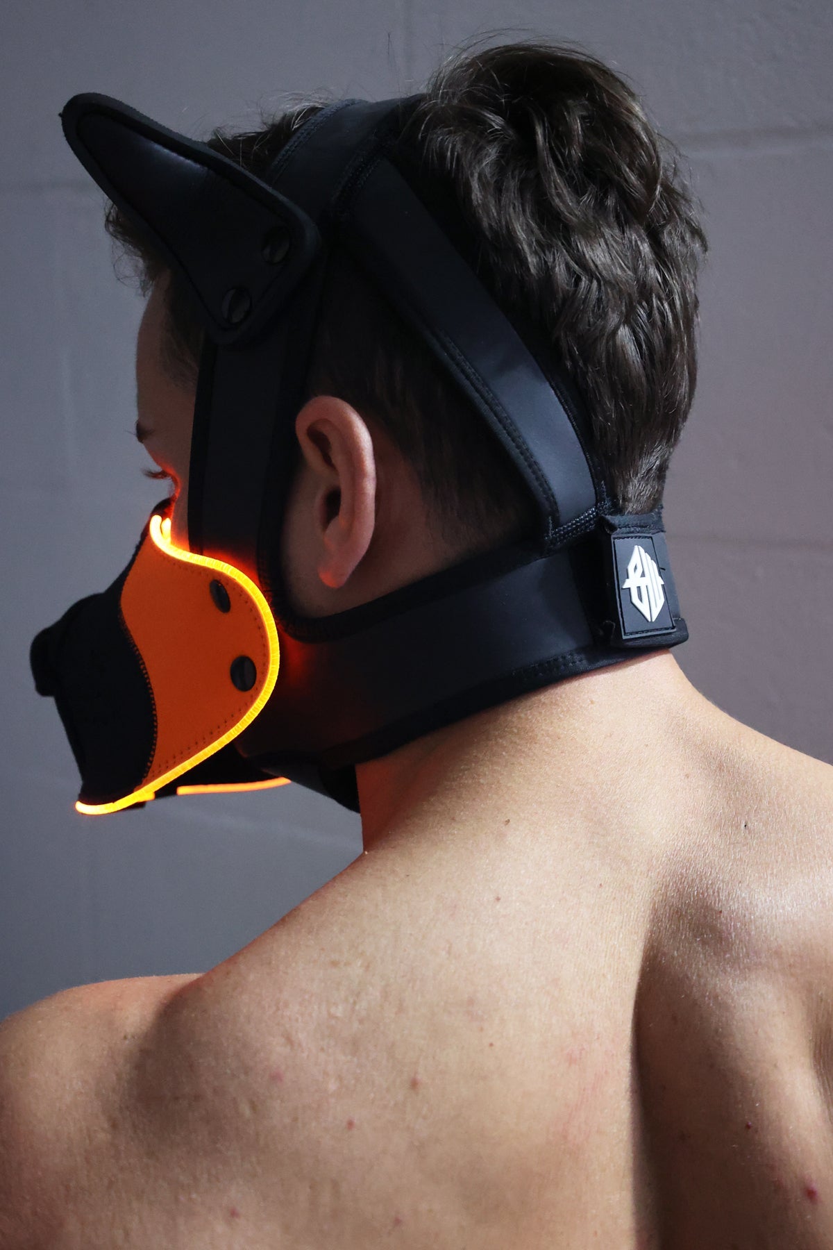 Poundtown Pup Mask 2.0 - Neon Orange - Breedwell