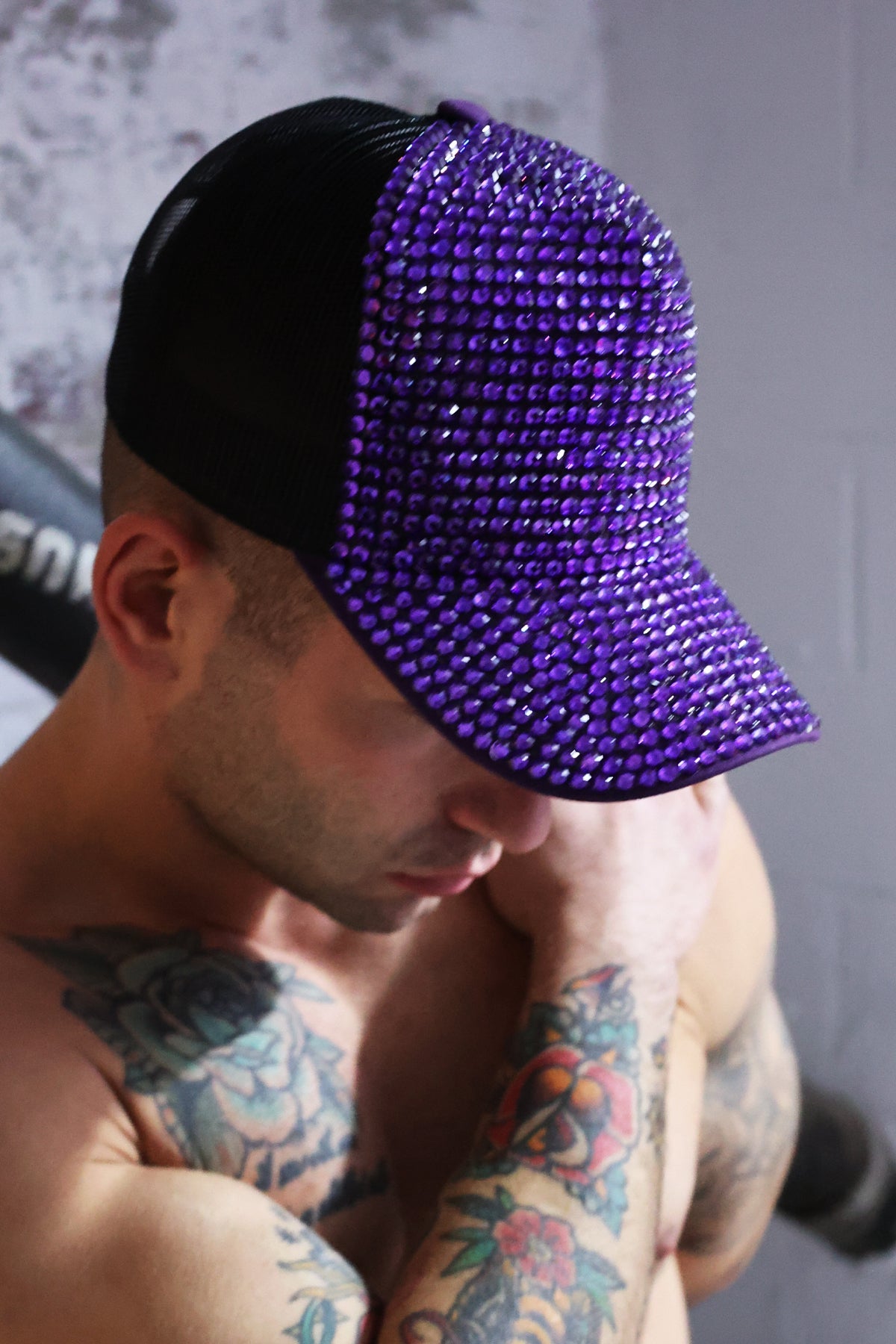 Spark Trucker Hat - Purple - Breedwell