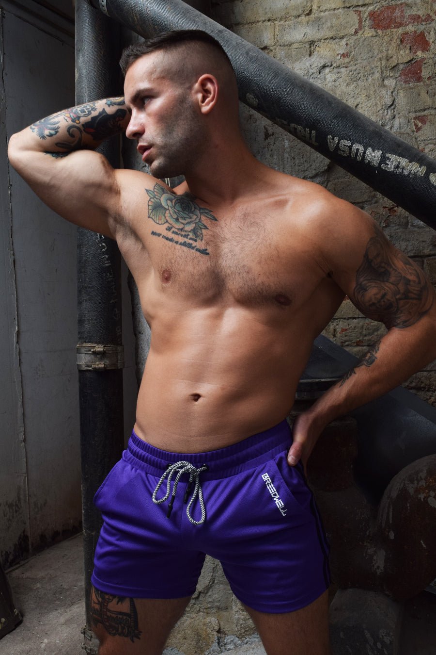 'Sup Shorts - Purple - Breedwell