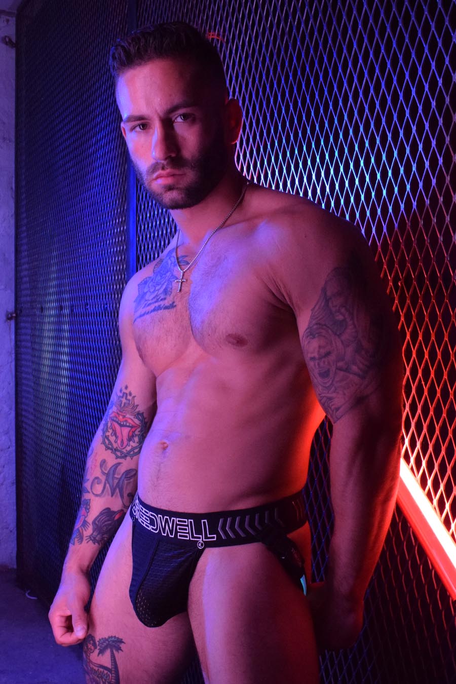 RAINBOW GLOW LEGSTRAP JOCK SYSTEM